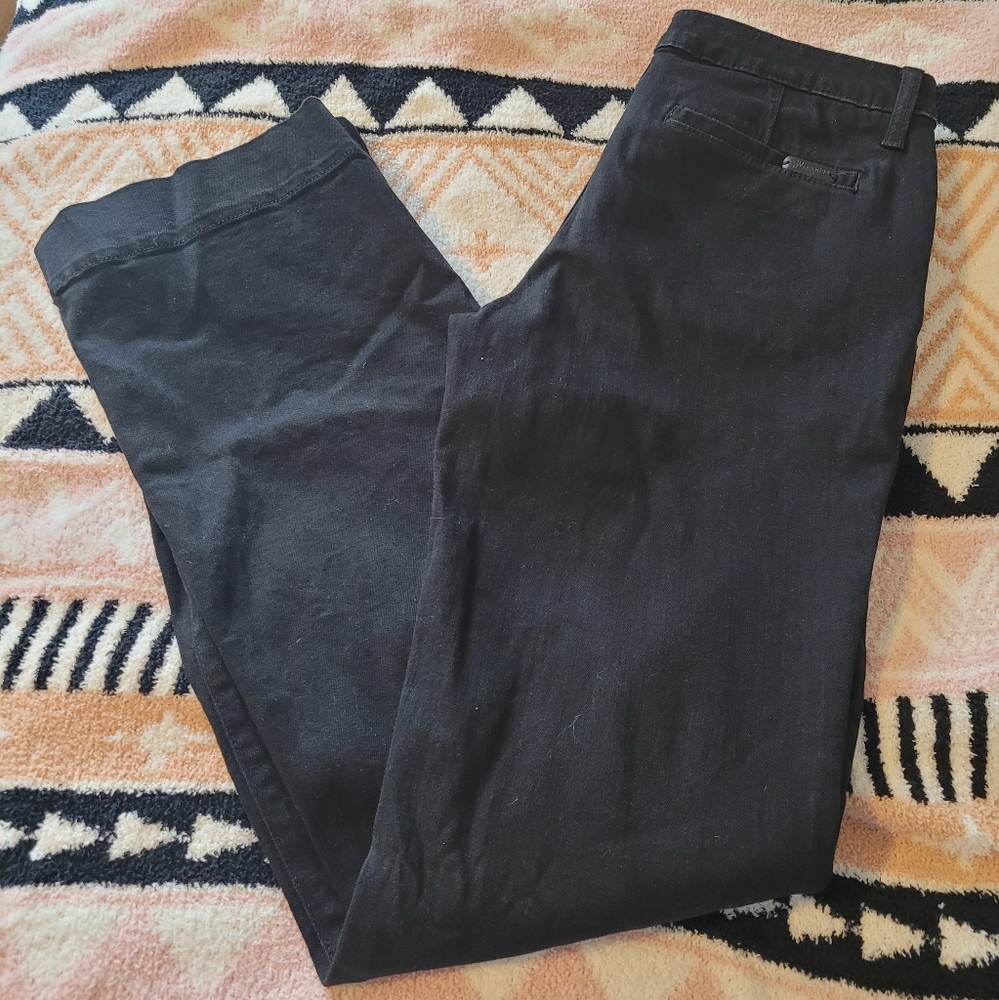 Women's black wrangler trouser jeans